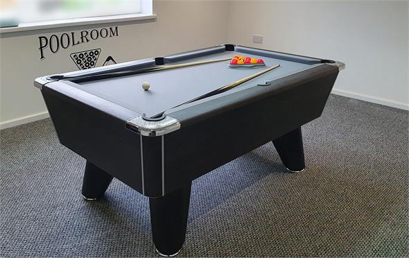 Supreme Winner Pool Table: Black Pearl - 6ft, 7ft